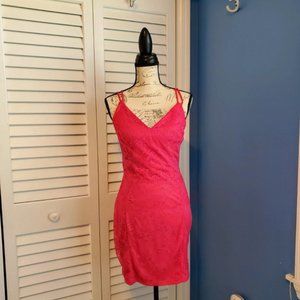 Pink backless symphony dress